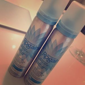 Woman's Rogaine foam