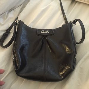 Chocolate Brown Coach Crossbody Purse