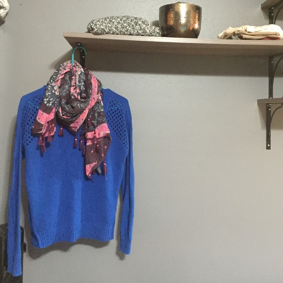 Light AE Sweater and Scarf