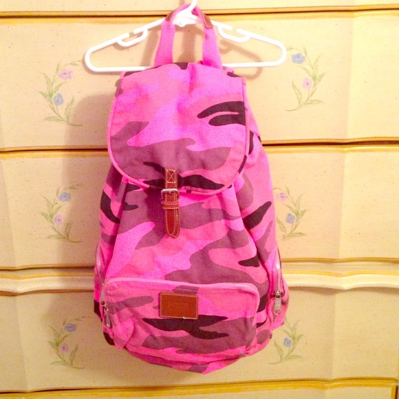 Pink bookbag