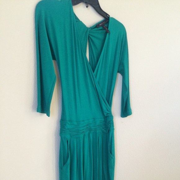 Bcbg emerald green dress
