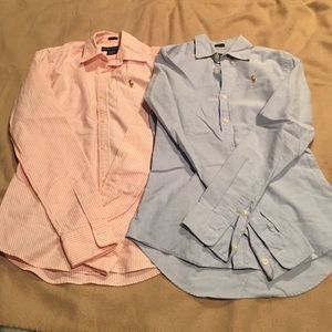 Well-loved RL button up shirts