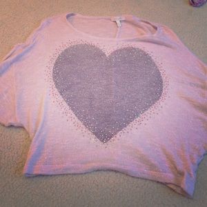 Heart shirt-good condition