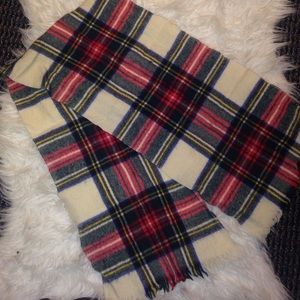 Plaid scarf