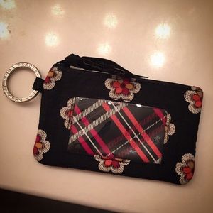 Vera Bradley Zip ID Case Pirouette