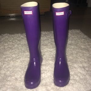 Purple Hunter Boots