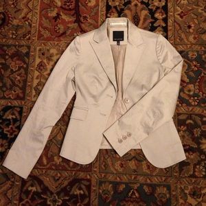 Cream blazer, worn once