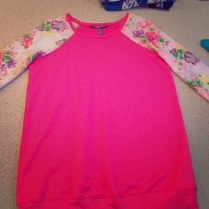 Floral but plan shirt for girls🌸