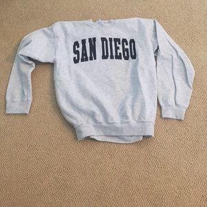San Diego crew neck sweatshirt