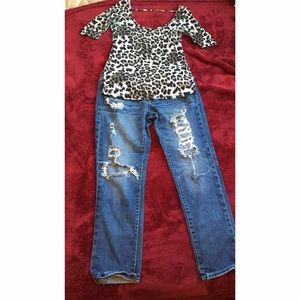 Top & jeans!