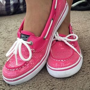 Pink Sequin Sperry🌺
