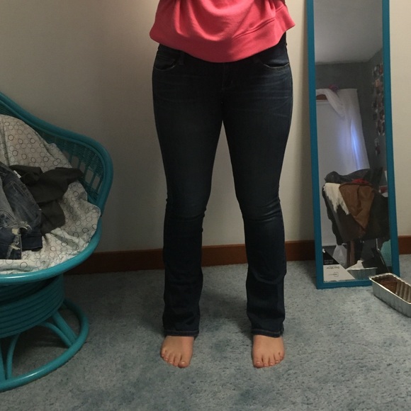 Arizona medium wash denim jeans