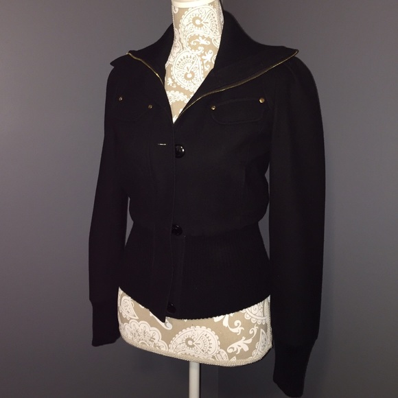 Guess Black Bomber Jacket