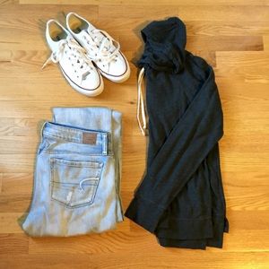 American Eagle light hoodie