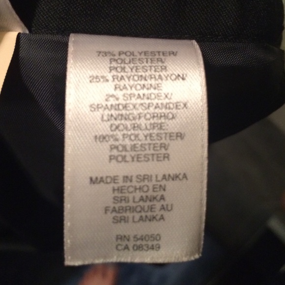 Anne Klein Black pencil skirt - Picture 3 of 3