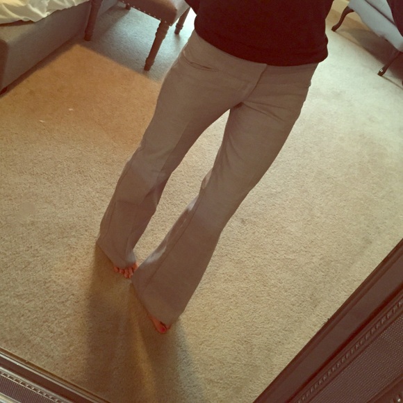 Pants - Light grey wide leg pants. **brand new condition