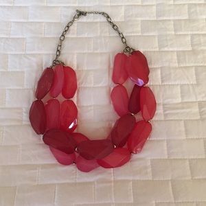 Francesca's red necklace