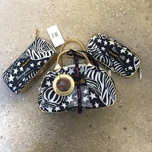 Betsey Johnson 3-Piece Toiletry Set