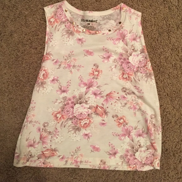 Flora high neck T