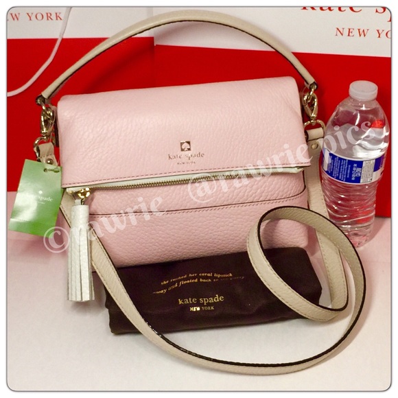kate spade Handbags - CLEARANCE New Kate Spade pink leather mini maria