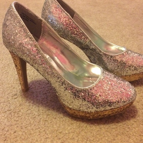 Glitter Rampage Heels