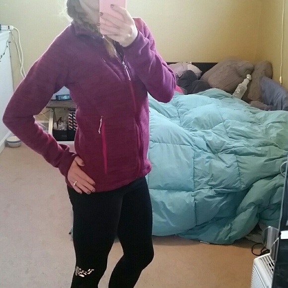 Full zip hoodie. polar fleece lined!