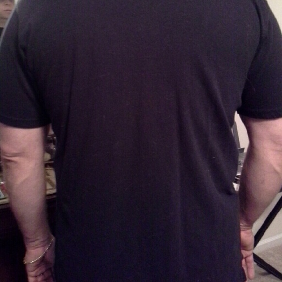 Chalc, XL, Black & Teal design, Mens shirt - Picture 2 of 3