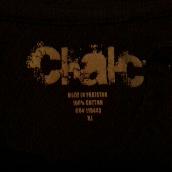 Chalc, XL, Black & Teal design, Mens shirt - Picture 3 of 3