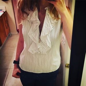 Gorgeous Michael Kors Ruffle Blouse