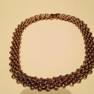 Woven Gold chain  J.crew necklace