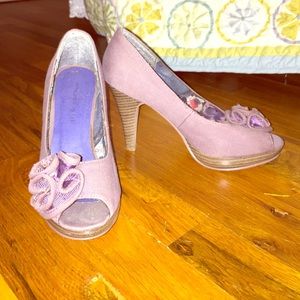 Madden Girl purple heels