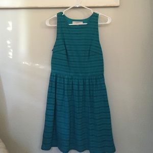 Ann Taylor Loft turquoise dress