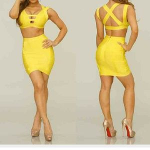 NEW 2 piece body con