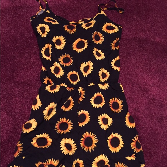 Sunflower romper