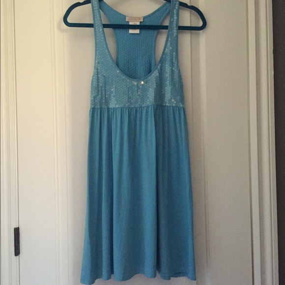 LaRok Tops - LaRok Blue Sparkly Blouse/Tunic LaRok Tops - LaRok Blue Sparkly Blouse/Tunic