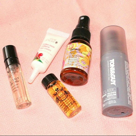 Variety of 5 birchbox samples