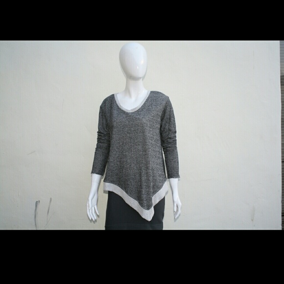 "Elan" Gray Sweater