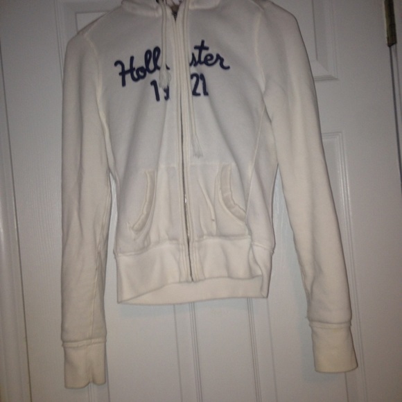 XS Hollister zip-up jacket