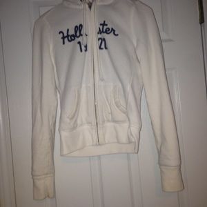 XS Hollister zip-up jacket