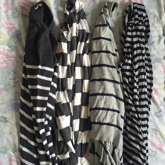 Forever 21 Striped Cardigan Bundle