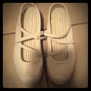 White Mary Jane sneakers