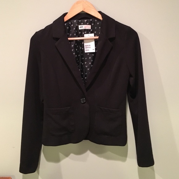 H&M black blazer