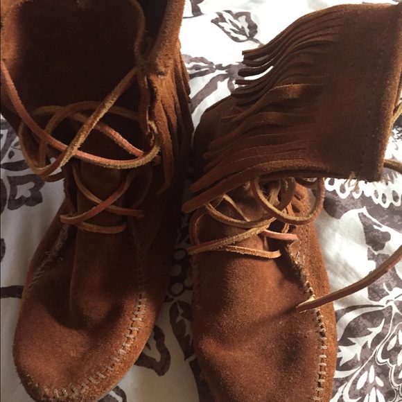 Minnetonka booties