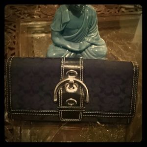 Authentic coach wallet