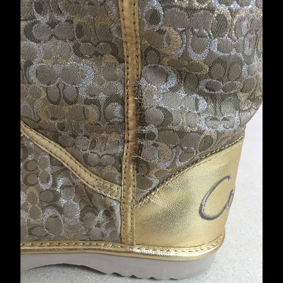 ⛔️⛔️SOLD ⛔️⛔️🙋🙋Coach Boots🙋🙋 - Picture 4 of 4