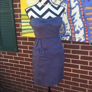 J. Crew Tube Dress with adorable layer.
