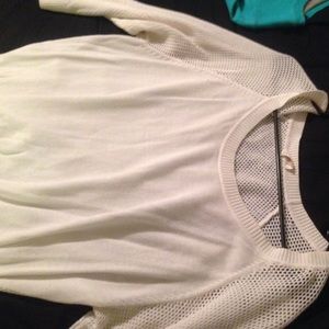 Off the shoulder sweater