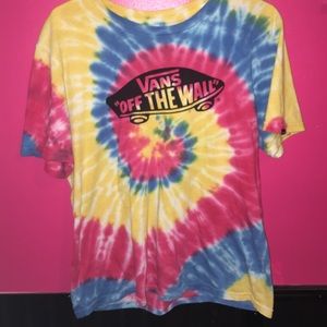 Vans vintage tiedye shirt!