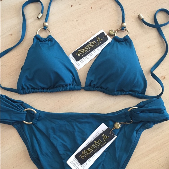 Designer Teal Bikini set
