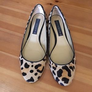 Steven by Steve Madden animal print low wedge